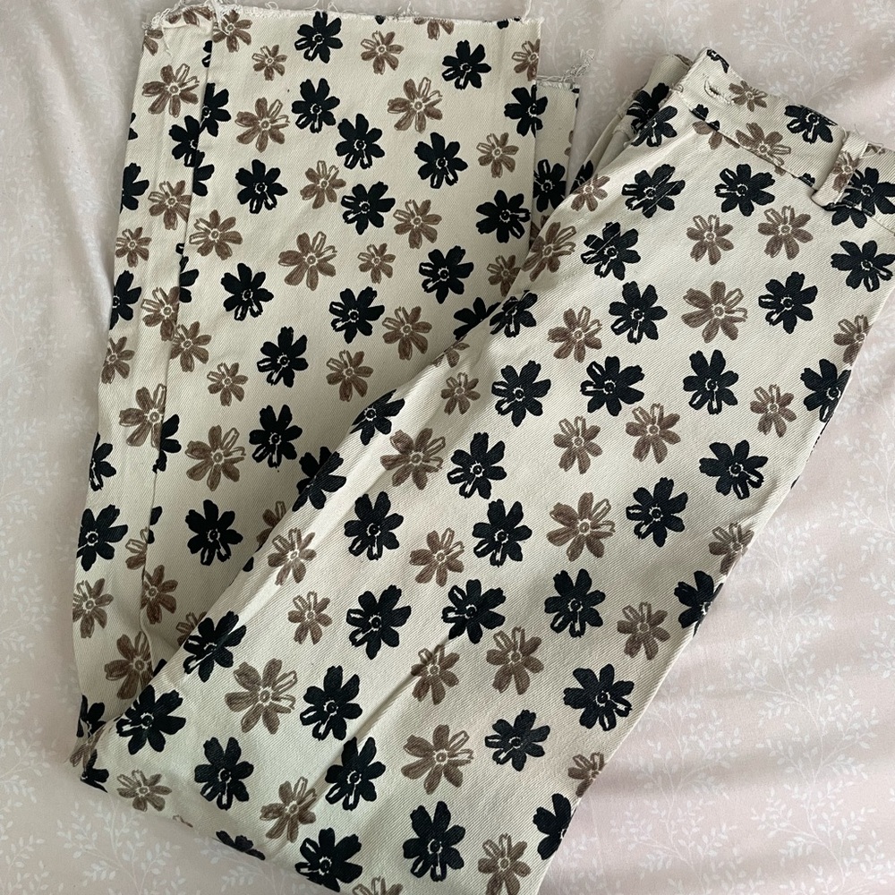 FLORAL PANTS
